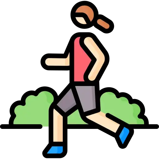 Jogging track surrounded by greenery at Sobha One World
